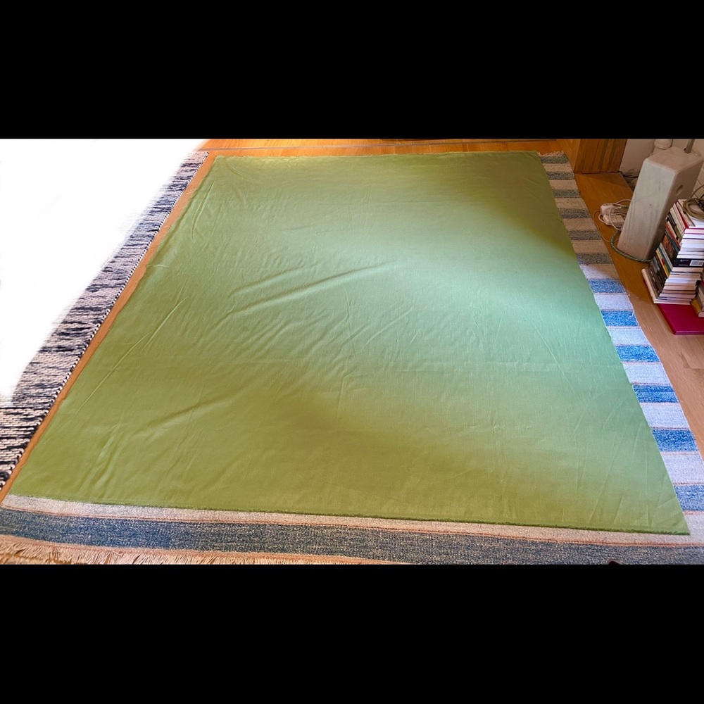 Green Fabric / Green Screen / Zoom Backdrop